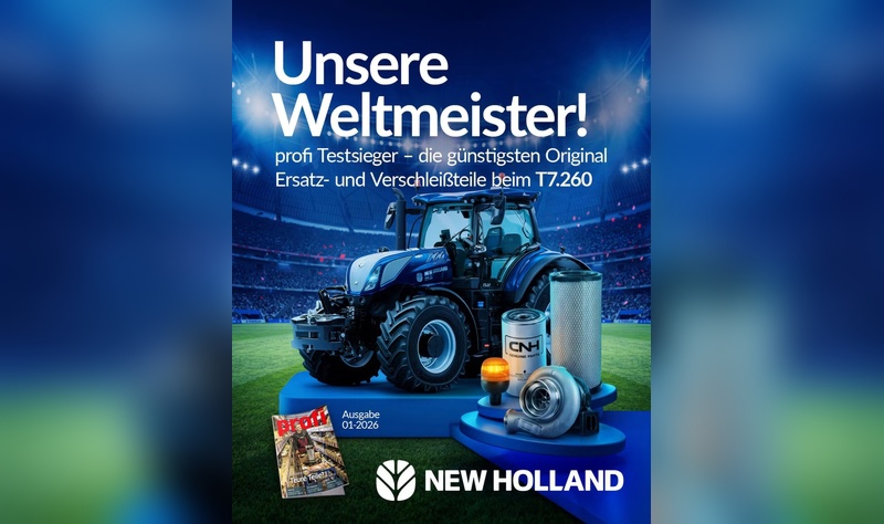 New Holland Wartungsweltmeister